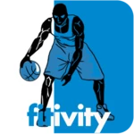 basketball dribbling android application logo